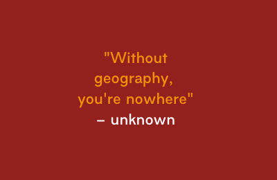 Geography quote